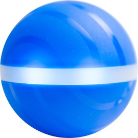 BarxBuddy Busy Ball Interactive Cat & Dog Toy - (Heavy Duty - Incredibly Durable & Peppy) Automatic & Self Rolling Wicked Pet Ball for Hard Surfaces - 3 Interactive Speeds - Rechargeable