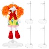 Toyvian 15pcs Adjustable Doll Stands for 9 inch to 12