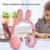GOWENIC Auriculares Plegables para Niños Auriculares Inalámbricos con Orejas de