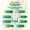 ENERGYA PANKRASE_Combination of 12 Enzymes for Gas, Bloating. Enzymes Helps