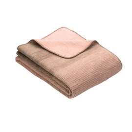 Thread Talk Pink Throw Love Blanket - 60x80 Fleece Blanket - Ideal for Bed & Couch - Eco-Friendly Fabric - Lightweight & Machine-Washable - Ideal Gift - 1 Count