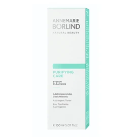 ANNEMARIE BÖRLIND Purifying Care System Cleansing Adstringent Face Tonic (150 ml) - Targeted to Counteract Blemished Skin, Pore Refining, Combination Skin, Vegan