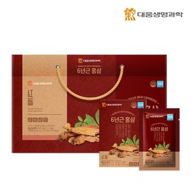Daewoong Life Science [Daewoong Life Science Co., Ltd.] 6-year-old red ginseng, 70ml, 30 packets, 1 set / 대웅생명과학 [(주)대웅생명과학] 6년근 홍삼 70ml 30포 1세트