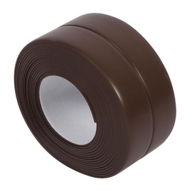 HAOHIZE Caulk Tape, Bath Kitchen Caulk Sealant Tape, 3.2M Self Adhesive Tub and Wall Sealing Tape Caulk Sealer, Bathtub Caulk Sealing Strip Tape, Sink Basin Trim (Brown 22mm*3.2M)