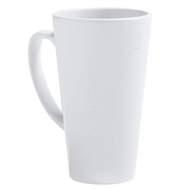 CafePress Nurse Syringe Engraver Of The Stat 17 oz Latte Mug