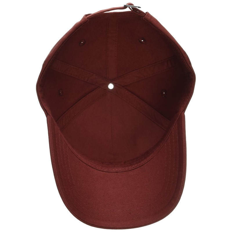 BOSS Center Logo Cotton Twill Cap Russet Brown