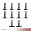 IdeaGenesis Pack of 10 Roller Blind Straps, Stainless Steel and