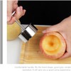 2 Piezas Descorazonador de Manzanas Acero Inoxidable