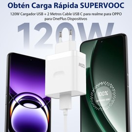 Ladegerät mit 2 Metern USB-C-Kabel für Realme GT6 6T GT Neo6 GT7 Pro Racing 5G SUPERVOOC Ladegerät Blitzladegerät Stecker und Schnellladekabel für Realme GT Neo6 SE GT5 Pro 11Pro+ Pad