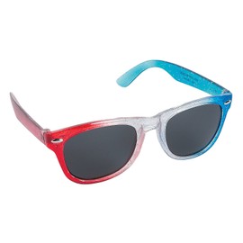 Patriotic Glitter Nomad Sunglasses - 1 pc - Apparel Accessories - 1 Piece