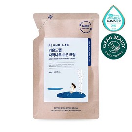 Round Lab Birch Moisture Cream 50ml Refill Pack / 라운드랩 자작나무 수분 크림 50ml 리필팩