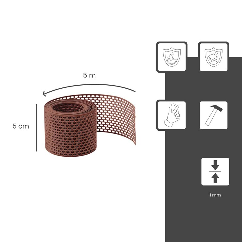 5 Metre PVC Rolled Air Vent Mesh