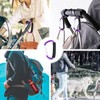 JIALEEY Strong Large Durable Buggy Carabiner Stroller Hooks Mummy Clip