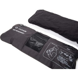 Helinox Air Headrest | An ultra-light, very packable inflatable cushion, chair can be attached to take comfort to the next level (Black)