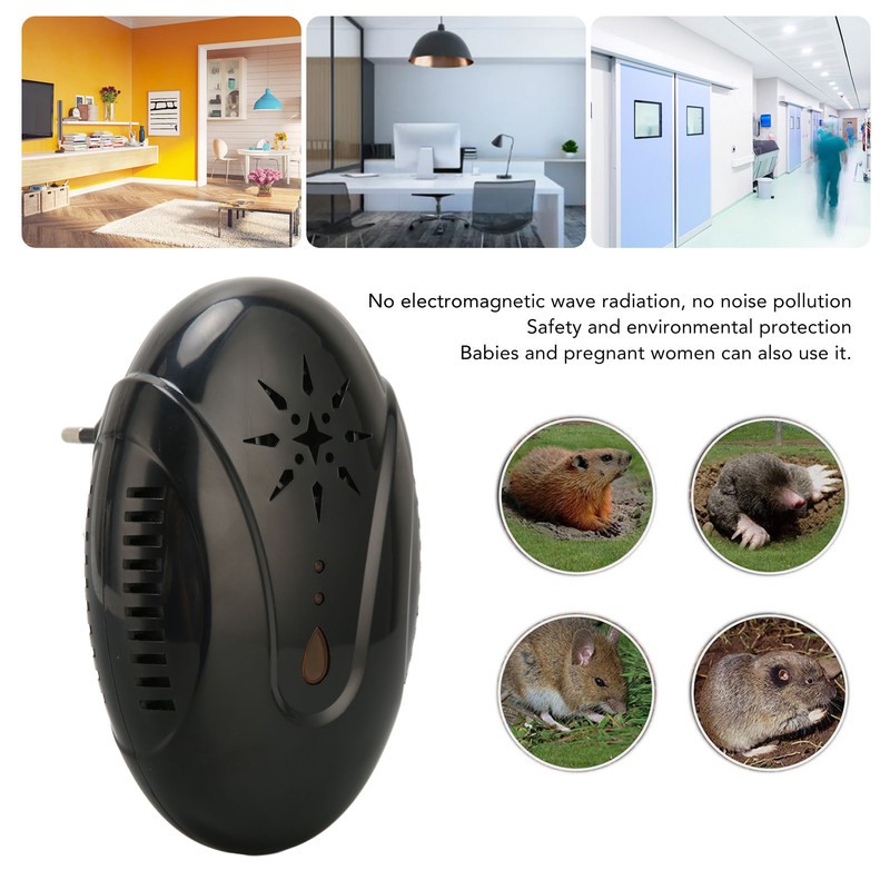 22hz‑50khz Electronic Repellent Mice Roach Spider Defender 110‑ for Home