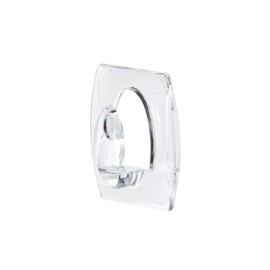 Command 17006CLRFGN Mini Hook Transparent with Clear Strips