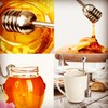 304 Stainless Steel Honey Dipper, Curved Handle Spoon for Tea