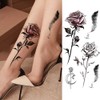 EROSPA® Temporary Tattoo Sheet / Sticker - 2 Roses with