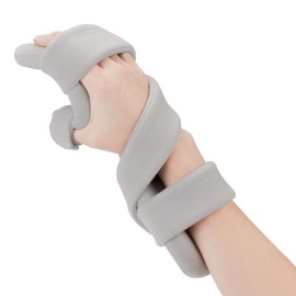 NIdreamCE Resting Hand Splints for Straightening Fingers,Carpal Tunnel Wrist Brace Night Immobilizer With Finger Separators for Stroke Rehabilitation,Muscle Atrophy, Dupuytren's Contractures®