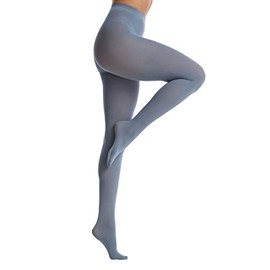 EVERSWE Women's 80 Den Soft Opaque Tights, Women's Tights (Small-Medium, Spring Lake)