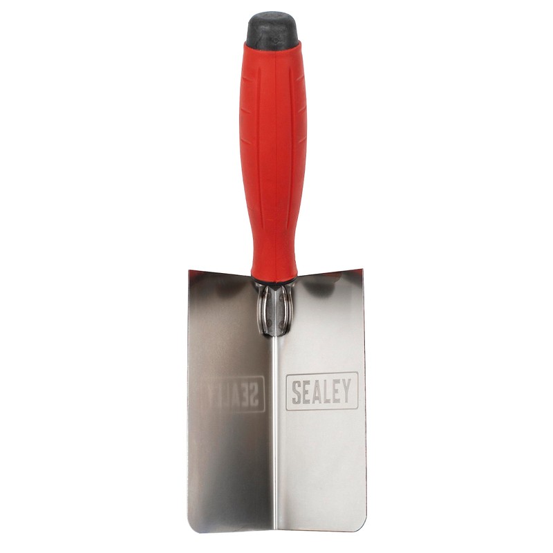 Sealey 120 x 60mm Stainless Steel Internal Corner Trowel -