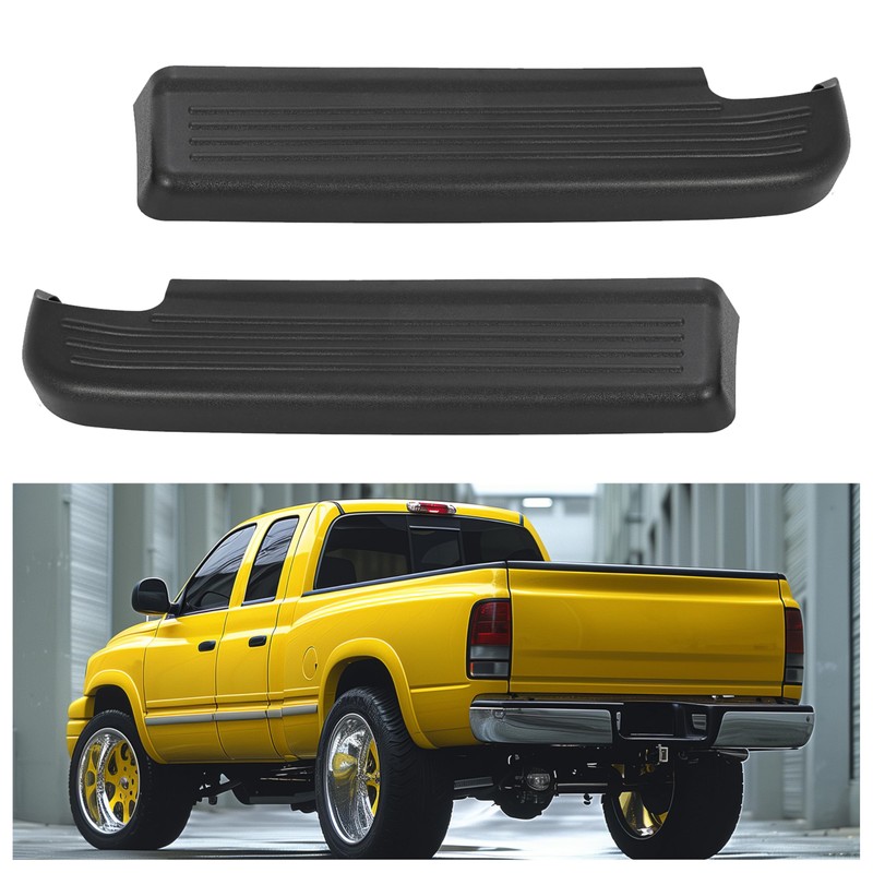 HECASA Rear Bumper Step Pads Compatible with 1994-2002 Dodge Ram