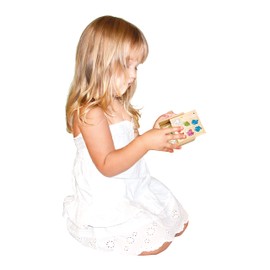 Bino Memory Wasserwelt, Spielzeug für Kinder ab 1,5 Jahre, Kinderspielzeug (Holzspielzeug mit 2x12 Holzplättchen, Motorikspielzeug mit Tiermotiven, Förderung kindlicher Fähigkeiten), bunt