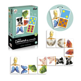 Diset 68968 Domino Photo Animals