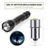 Honoson 5 Pieces LED Bulb 3W DC 4-12V Flashlight Bulbs