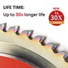 HOJR 6-1/2" to 12" TCT, 8-1/4" 60-Tooth Circular Saw Blade,