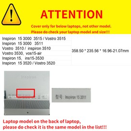 Forubar 2023 Laptop Case Cover for Dell Inspiron 15 3000 3530 3520 3510 3515 3511 & Vostro 15 Inch [Not Other Models] Notebook Sleeve Computer Bag Protective PU Leather Shell (red Wine)