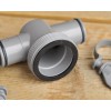 Bestway Pool T-Joint Pump Hose Connector with Hose Clamps