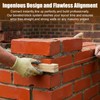 10Pcs 4 Inch Wood Masonry Line Blocks Kit with 2