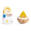 Hape Stand Up Stacking Egg, Plug-in Game, 12 Months and