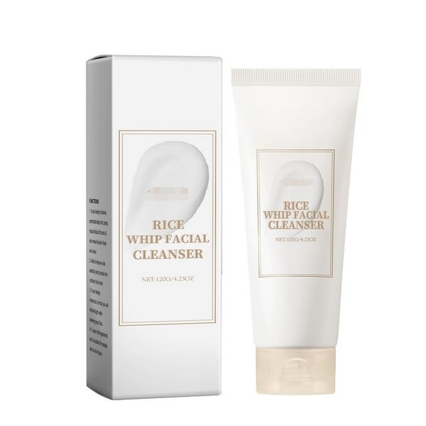 Rice Facial Cleanser, Rice Face Wash With Vitamin E, Moisturizing
