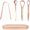 Set de 4 Kit Limpieza Bucal,Con 1pcs Caja portátil, Reutilizable.