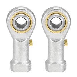 uxcell PHSB4 Rod End Bearings 1/4-inch Bore Pre-Lubricated Bearings 1/4-28 Female Thread Right Hand 2pcs