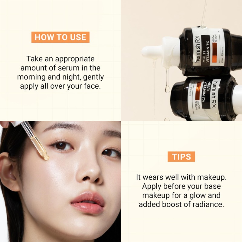 HEIMISH RX Multi Vitamin Glow Serum - Vitamin C Serum