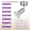 NICEOO GU10 7W LED Dimmable Light Bulb,5000K Daylight White,Equivalent 75W