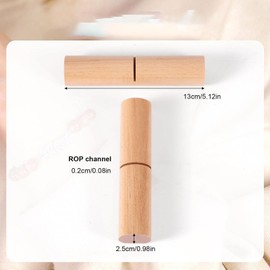 Qianly Wooden Knot Grippers Tighten The Knot Clip Supplies Lightweight Crafting Projects Even Tension Knotting Tools