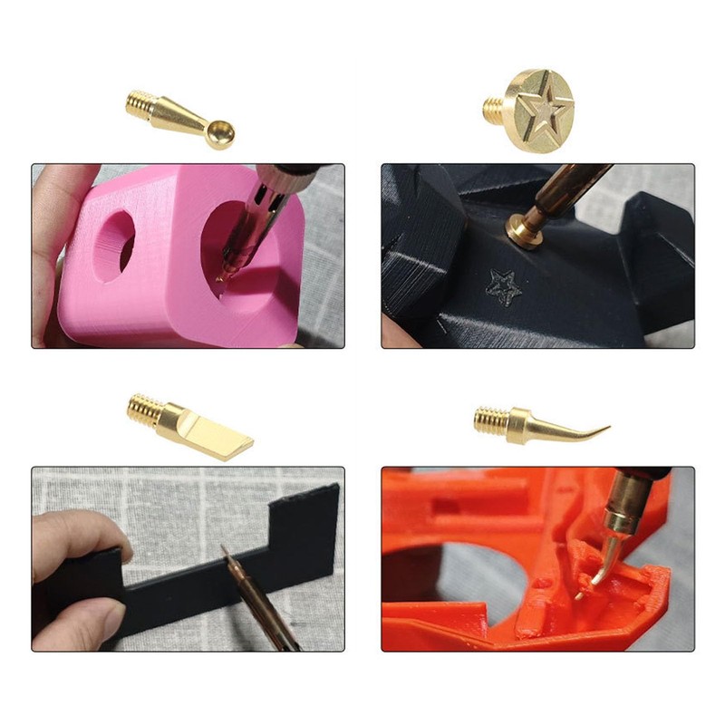 3D Printing Accessories Prints Finished Brass Trim Head, Modified Finishing