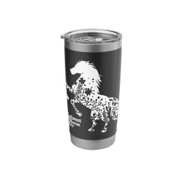 Midwest Horse Fair - floral (w) Stainless Steel Insulated Tumbler