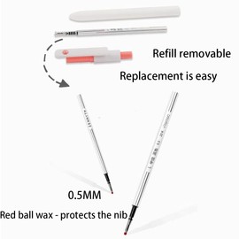 GOMOVING 5 Pcs Gel Pens, Ink Pens Fine Point Smooth Writing Quick Dry Pen, Black Pens for Journaling Note Taking, 0.5mm Retractable Japanese Pen for School Office Home Supplies, Gifts for Women Men