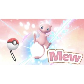 Pokémon Let's Go Pikachu & Eevee 6IV MEW POKEBALL PLUS EVENT MODEST FAST TRADE