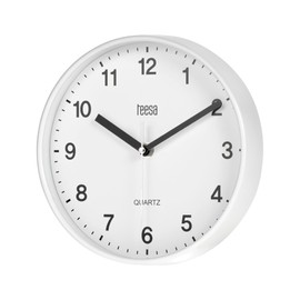 Teesa TSA0038 Analogue Wall Clock Universal 20 cm White