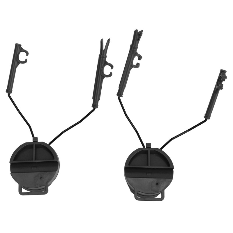 2PCS Headset Helmet Adapter Nylon Helmet Arc Rail Suspension Headset
