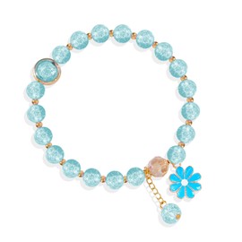 Long tiantian Matching Bracelets for Couples Love Heart Locked Bracelets for Bf and Gf Valentines Day Gifts