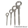 BOOTSTEILE BRAUER Eye Bolts with Wood Thread 8 x 80