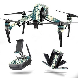 MightySkins Skin Compatible with DJI Inspire 2 - Tan Seashells | Protective, Durable, and Unique Vinyl Decal wrap Cover | Easy to Apply, Remove, and Change Styles | Made in The USA