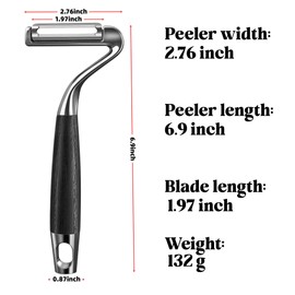 Swivel Vegetable Peeler，stainless steel flat peeler